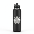 Custom engraved 32oz stainless steel hydro bottle with monogram