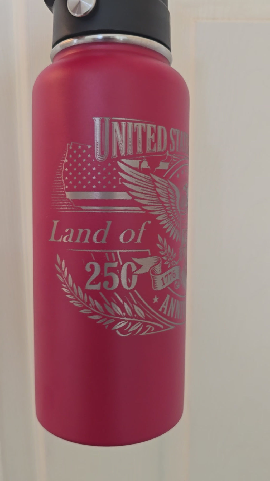 Custom Engraved 32oz Hydro Bottle